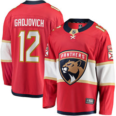 Jonah Gadjovich Florida Panthers Fanatics Premier Breakaway Player Jersey - Red | Fanatics online
