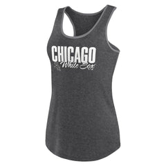 Chicago White Sox Profile Women's Plus Size Racerback Tank Top Outlet