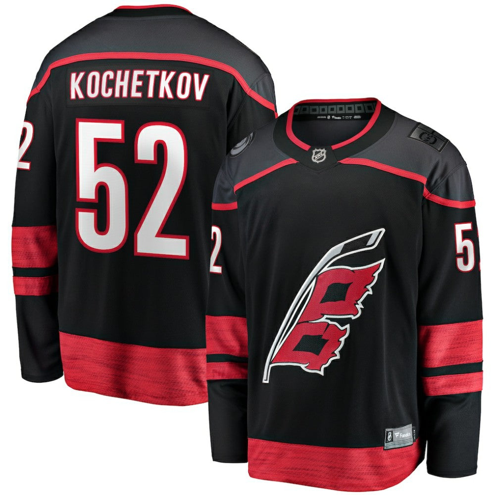 Pyotr Kochetkov Carolina Hurricanes Fanatics Home Premier Breakaway Player Jersey - Black | Fanatics on sale