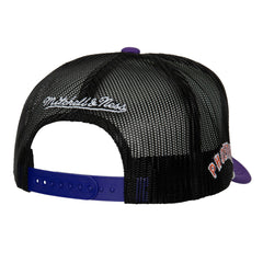 Mitchell & Ness Phoenix Suns Hardwood Classics Blocker Foam Front Trucker Snapback Hat White