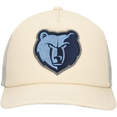 Mitchell & Ness Memphis Grizzlies Trucker Adjustable Hat Cream