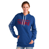 Philadelphia 76ers G-III 4Her by Carl Banks Women's Base Coach Pullover Hoodie Royal