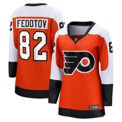 Ivan Fedotov Philadelphia Flyers Fanatics Women's Home Premier Breakaway Player Jersey Breakaway Jersey - Orange | Fanatics near me