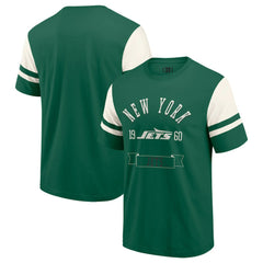 New York Jets Darius Rucker Collection Football T-Shirt - Green - Fanatics