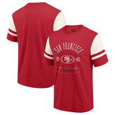 San Francisco 49ers Darius Rucker Collection Football T-Shirt - Scarlet - Fanatics