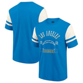 Los Angeles Chargers Darius Rucker Collection Football T-Shirt - Powder Blue - Fanatics