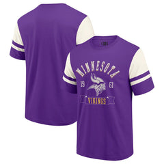 Minnesota Vikings Darius Rucker Collection Football T-Shirt - Purple - Fanatics