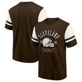 Cleveland Browns Darius Rucker Collection Football T-Shirt - Brown - Fanatics