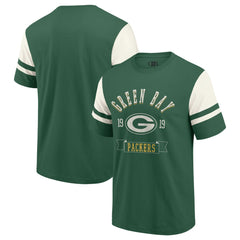 Green Bay Packers Darius Rucker Collection Football T-Shirt - Green - Fanatics