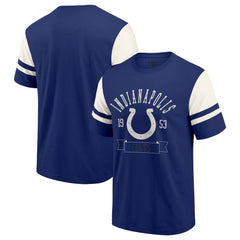 Indianapolis Colts Darius Rucker Collection Football T-Shirt - Royal - Fanatics