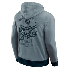 Chicago Bears Darius Rucker Collection Tonal Knit Pullover Hoodie - Navy - Fanatics