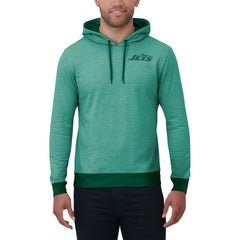 New York Jets Darius Rucker Collection Tonal Knit Pullover Hoodie - Green - Fanatics