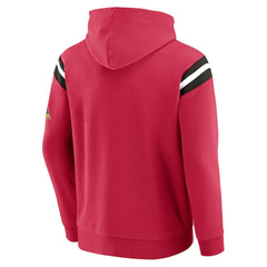 Arizona Cardinals Darius Rucker Collection Football Washed Pullover Hoodie - Cardinal - Fanatics