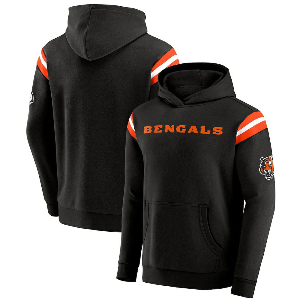 Cincinnati Bengals Darius Rucker Collection Football Washed Pullover Hoodie - Charcoal - Fanatics
