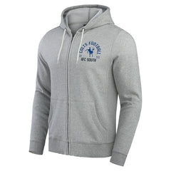 Indianapolis Colts Darius Rucker Collection Vintage Stripe Full-Zip Hoodie - Heather Gray - Fanatics
