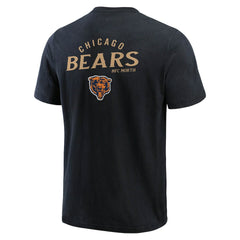 Chicago Bears Darius Rucker Collection Washed Henley T-Shirt - Black - Fanatics