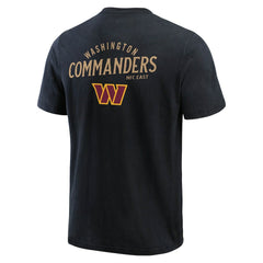 Washington Commanders Darius Rucker Collection Washed Henley T-Shirt - Black - Fanatics