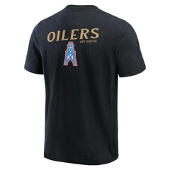 Tennessee Titans Darius Rucker Collection Washed Henley T-Shirt - Black - Fanatics