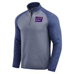 New York Giants Darius Rucker Collection Tonal Quarter-Zip Jacket - Blue - Fanatics