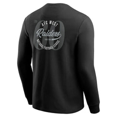 Las Vegas Raiders Darius Rucker Collection Washed Waffle-Knit Long Sleeve T-Shirt - Black - Fanatics