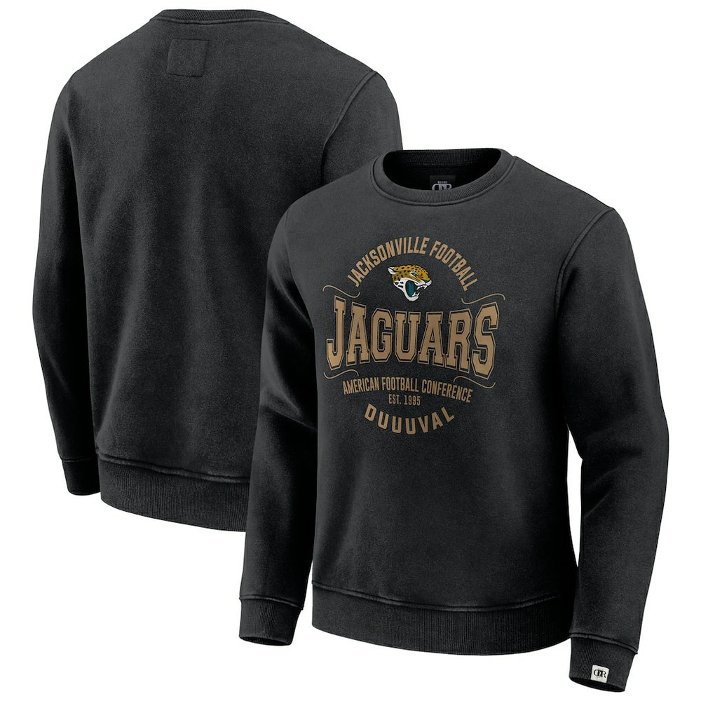 Jacksonville Jaguars Darius Rucker Collection Vintage Pullover Sweatshirt - Black - Fanatics