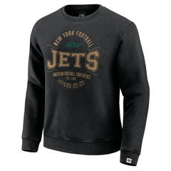 New York Jets Darius Rucker Collection Vintage Pullover Sweatshirt - Black - Fanatics