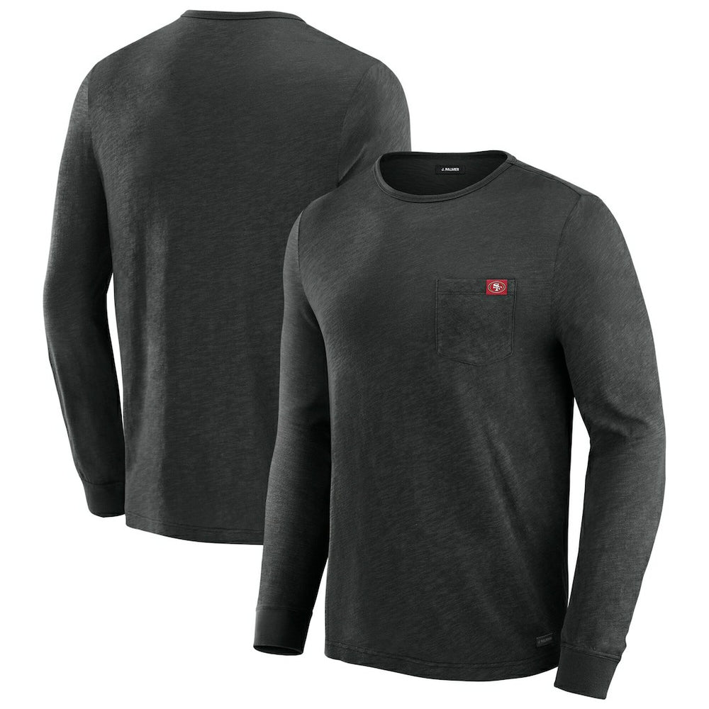 San Francisco 49ers J. Palmer In-The-Pocket Long Sleeve T-Shirt - Black - NFL