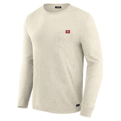 San Francisco 49ers J. Palmer In-The-Pocket Long Sleeve T-Shirt - Cream - NFL