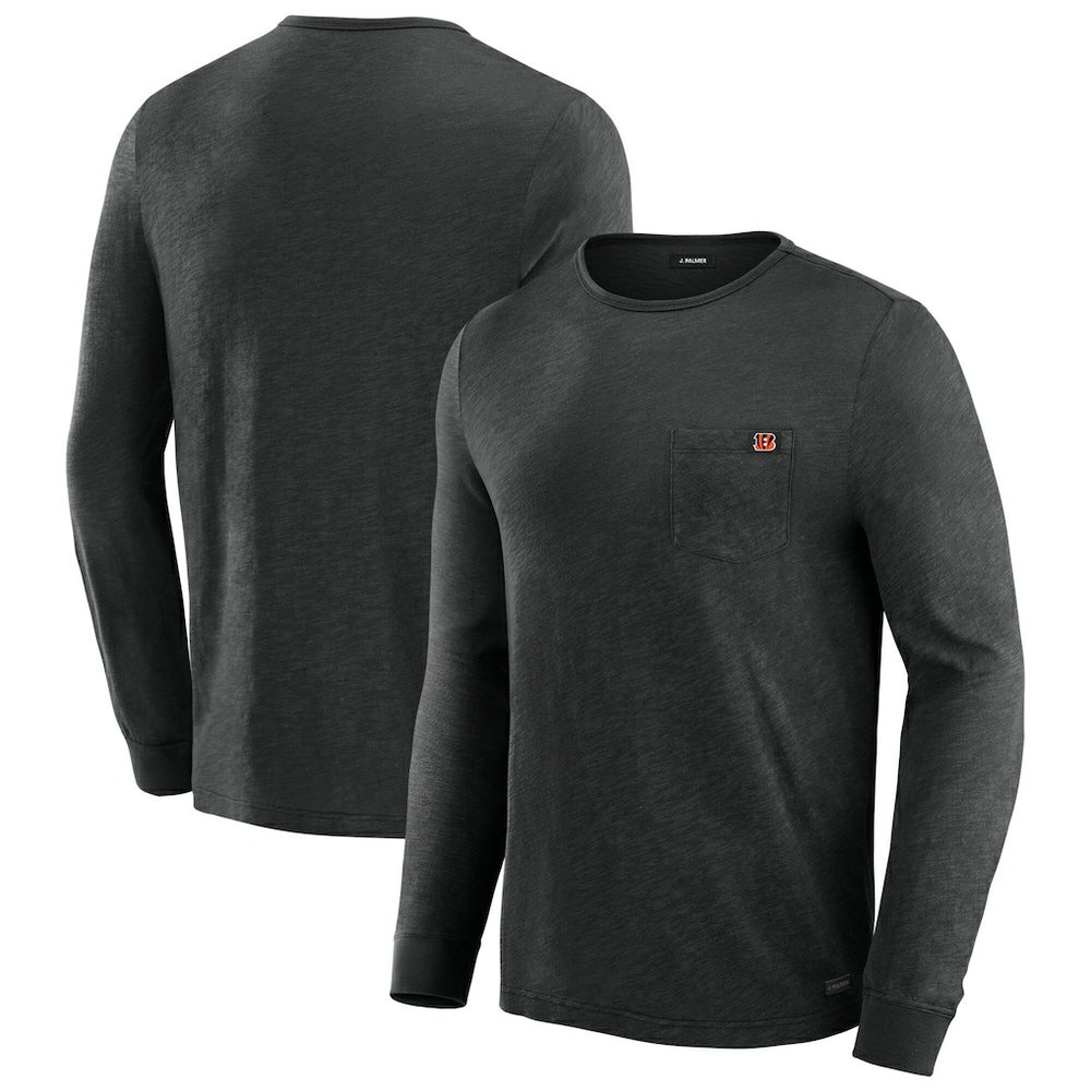 Cincinnati Bengals J. Palmer In-The-Pocket Long Sleeve T-Shirt - Black - NFL