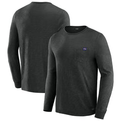 Baltimore Ravens J. Palmer In-The-Pocket Long Sleeve T-Shirt - Black - NFL