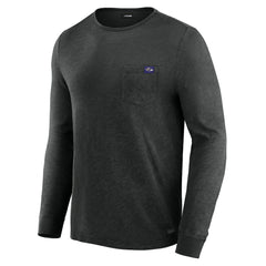Baltimore Ravens J. Palmer In-The-Pocket Long Sleeve T-Shirt - Black - NFL