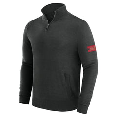 San Francisco 49ers J. Palmer Franchise Quarter-Zip Sweater - Black - NFL