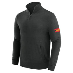 Kansas City Chiefs J. Palmer Franchise Quarter-Zip Sweater - Black - NFL
