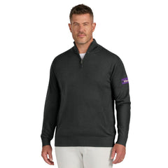 Minnesota Vikings J. Palmer Franchise Quarter-Zip Sweater - Black - NFL