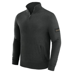 New Orleans Saints J. Palmer Franchise Quarter-Zip Sweater - Black - NFL