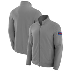 Buffalo Bills J. Palmer QB1 Full-Zip Sweatshirt - Graphite - NFL