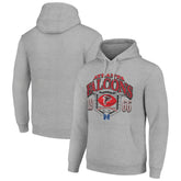 Atlanta Falcons Starter 80s Retro Pullover Hoodie - Heather Gray - NFL