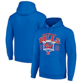 Buffalo Bills Starter 80s Retro Pullover Hoodie - Royal - NFL