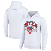 Buffalo Bills Starter 80s Retro Pullover Hoodie - White - NFL