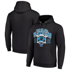 Carolina Panthers Starter 80s Retro Pullover Hoodie - Black - NFL