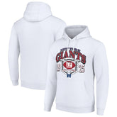 New York Giants Starter 80s Retro Pullover Hoodie - White - NFL