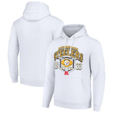 Pittsburgh Steelers Starter 80s Retro Pullover Hoodie - White - NFL