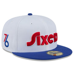 New Era Philadelphia 76ers 2024/25 City Edition 59FIFTY Fitted Hat White