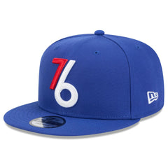 New Era Philadelphia 76ers 2024/25 City Edition Alternate 9FIFTY Snapback Hat Royal