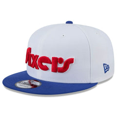 New Era Philadelphia 76ers 2024/25 City Edition 9FIFTY Snapback Hat White