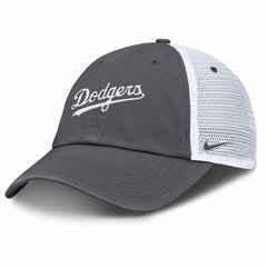 Los Angeles Dodgers Nike Wordmark Club Adjustable Trucker Hat Discount