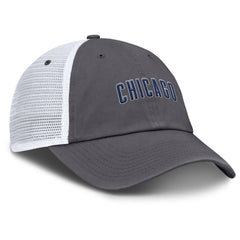 Chicago Cubs Nike Wordmark Club Adjustable Trucker Hat Discount