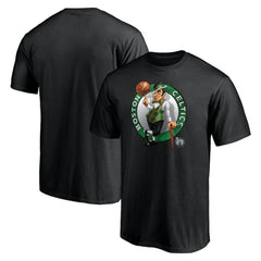 Boston Celtics Midnight Mascot T-Shirt Black