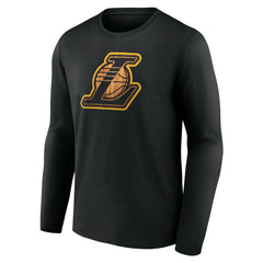 Los Angeles Lakers Hardwood Long Sleeve T-Shirt Black