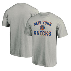 New York Knicks Victory Arch T-Shirt Heather Gray